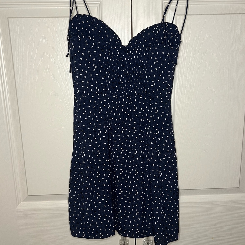 Wilfred Polka Dot Mini Dress - Picture 7 of 12